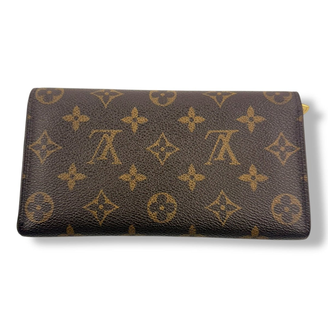 Louis Vuitton Sarah Brown Monogram Femme Wallet - Lux Central