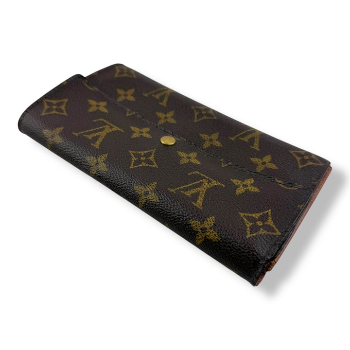 Louis Vuitton Sarah Brown Monogram Femme Wallet - Lux Central