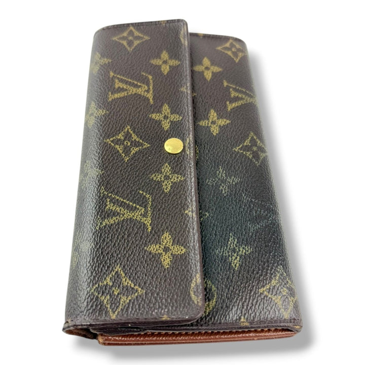 Louis Vuitton Sarah Brown Monogram Femme Wallet - Lux Central