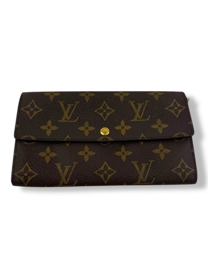 Louis Vuitton Sarah Brown Monogram Femme Wallet - Lux Central
