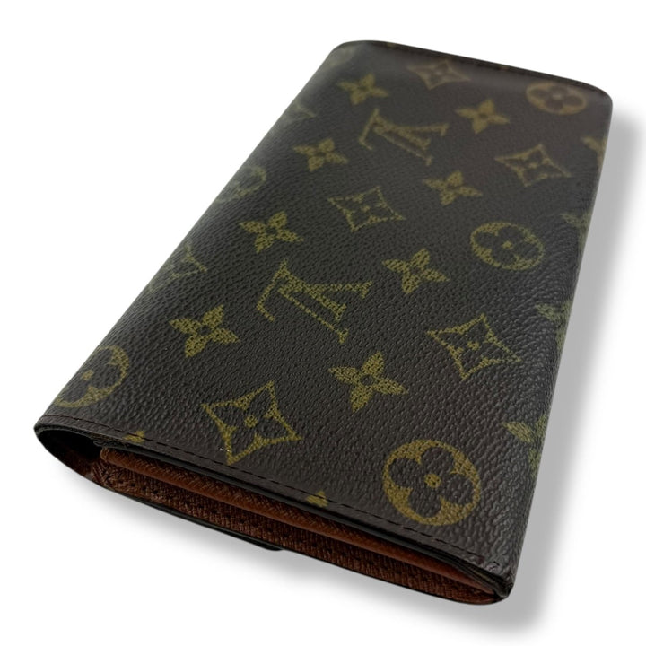 Louis Vuitton Sarah Brown Monogram Femme Wallet - Lux Central