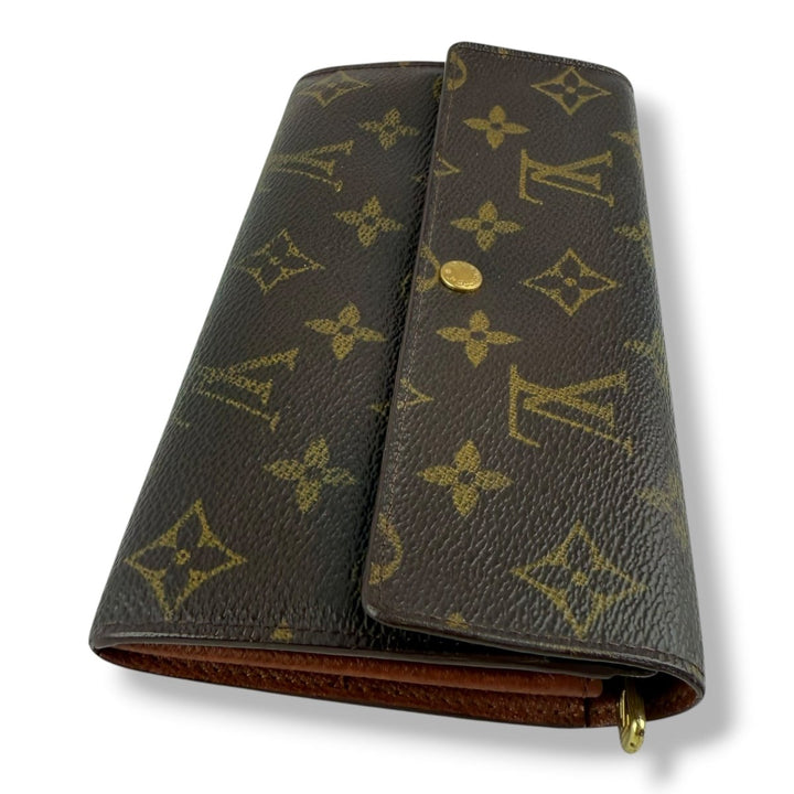 Louis Vuitton Sarah Brown Monogram Femme Wallet - Lux Central