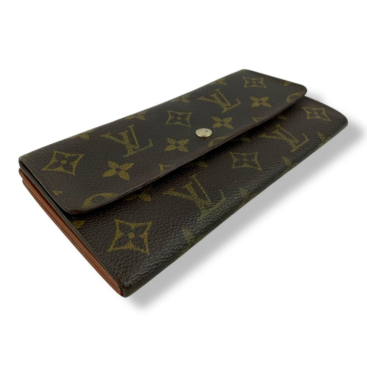 Louis Vuitton Sarah Brown Monogram Femme Wallet - Lux Central