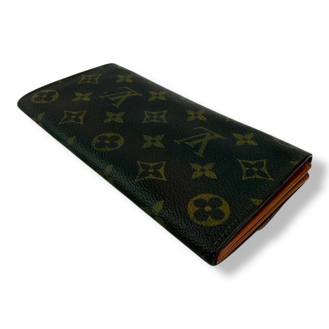 Louis Vuitton Sarah Brown Monogram Femme Wallet - Lux Central