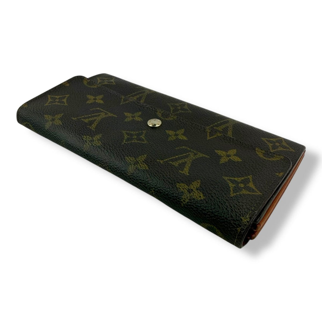 Louis Vuitton Sarah Brown Monogram Femme Wallet - Lux Central