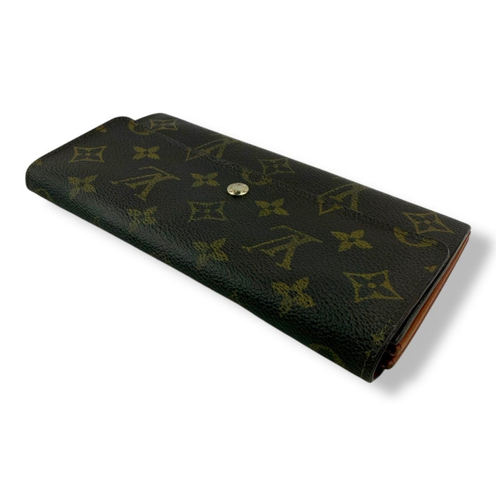 Louis Vuitton Sarah Brown Monogram Femme Wallet - Lux Central