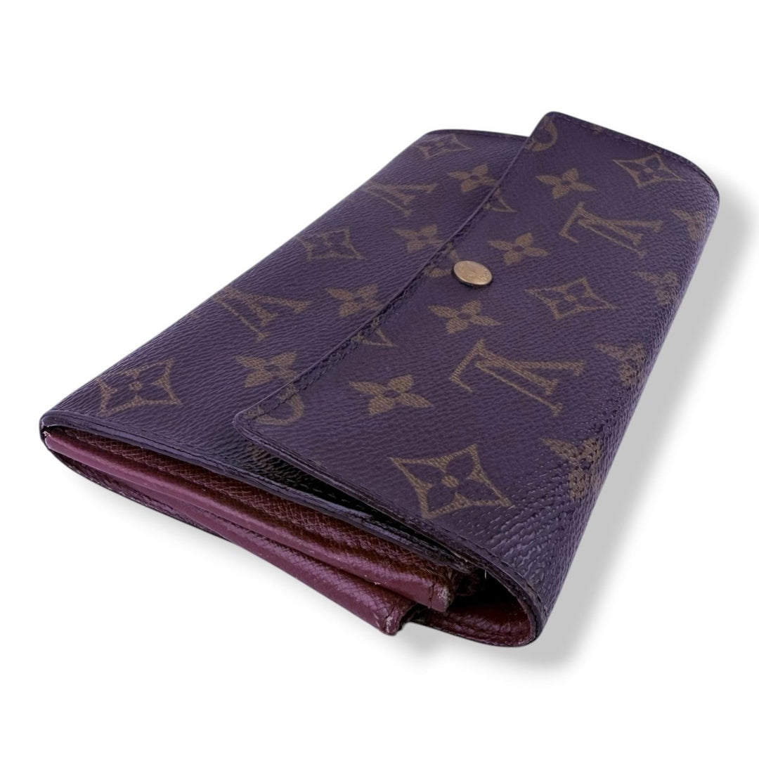 Louis Vuitton Sarah Brown Monogram Femme Wallet - Lux Central