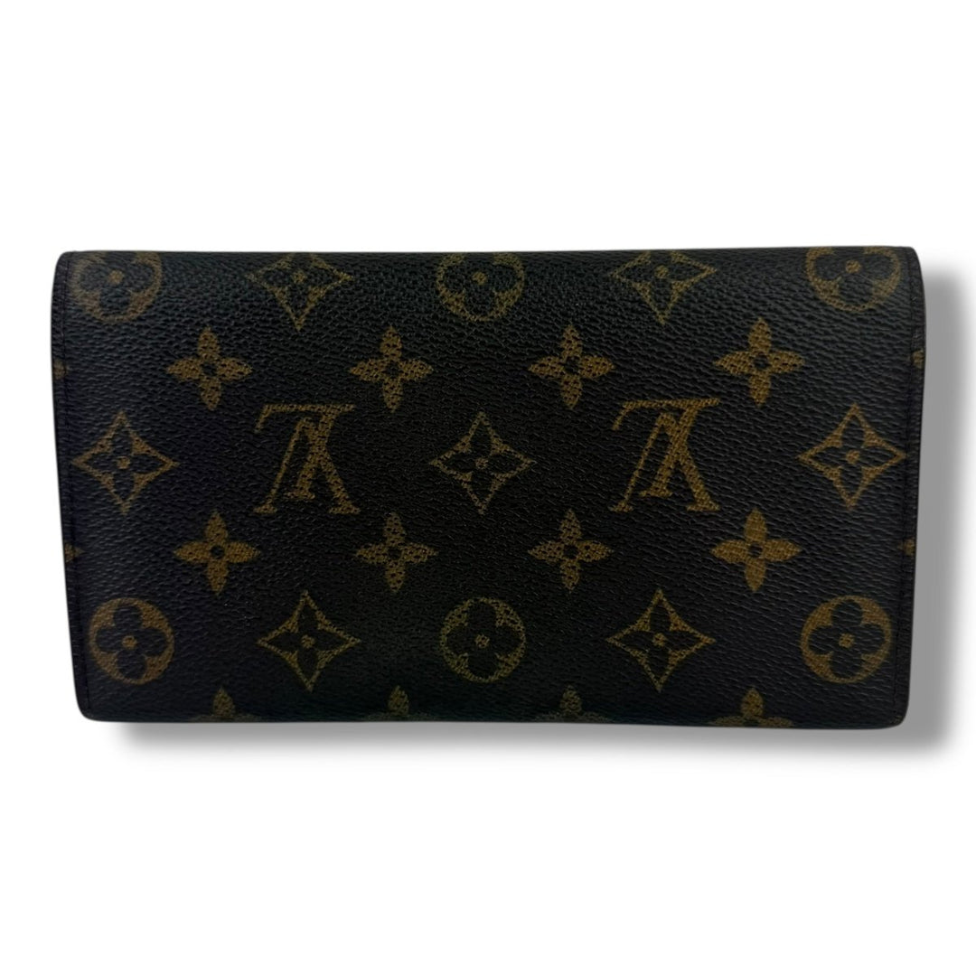 Louis Vuitton Sarah Brown Monogram Femme Wallet - Lux Central