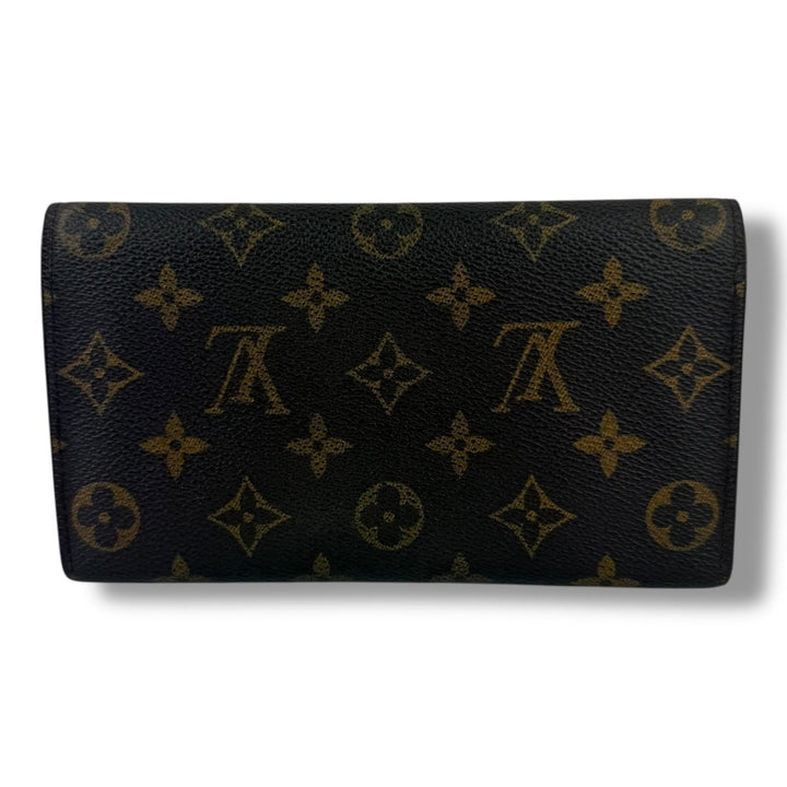 Louis Vuitton Sarah Brown Monogram Femme Wallet - Lux Central