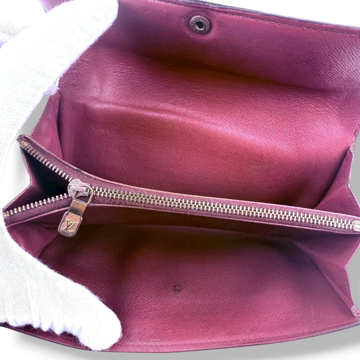 Louis Vuitton Sarah Brown Monogram Femme Wallet - Lux Central