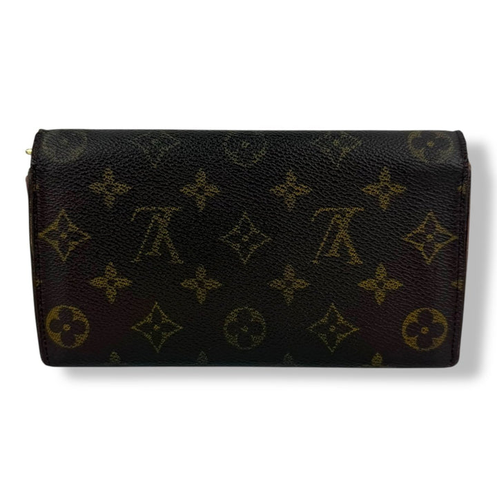Louis Vuitton Sarah Brown Monogram Femme Wallet - Lux Central