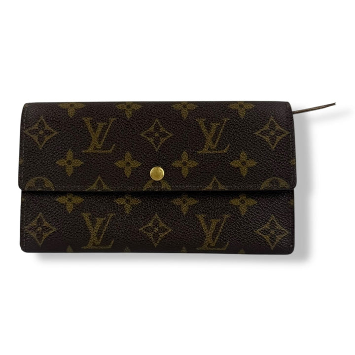 Louis Vuitton Sarah Brown Monogram Femme Wallet - Lux Central
