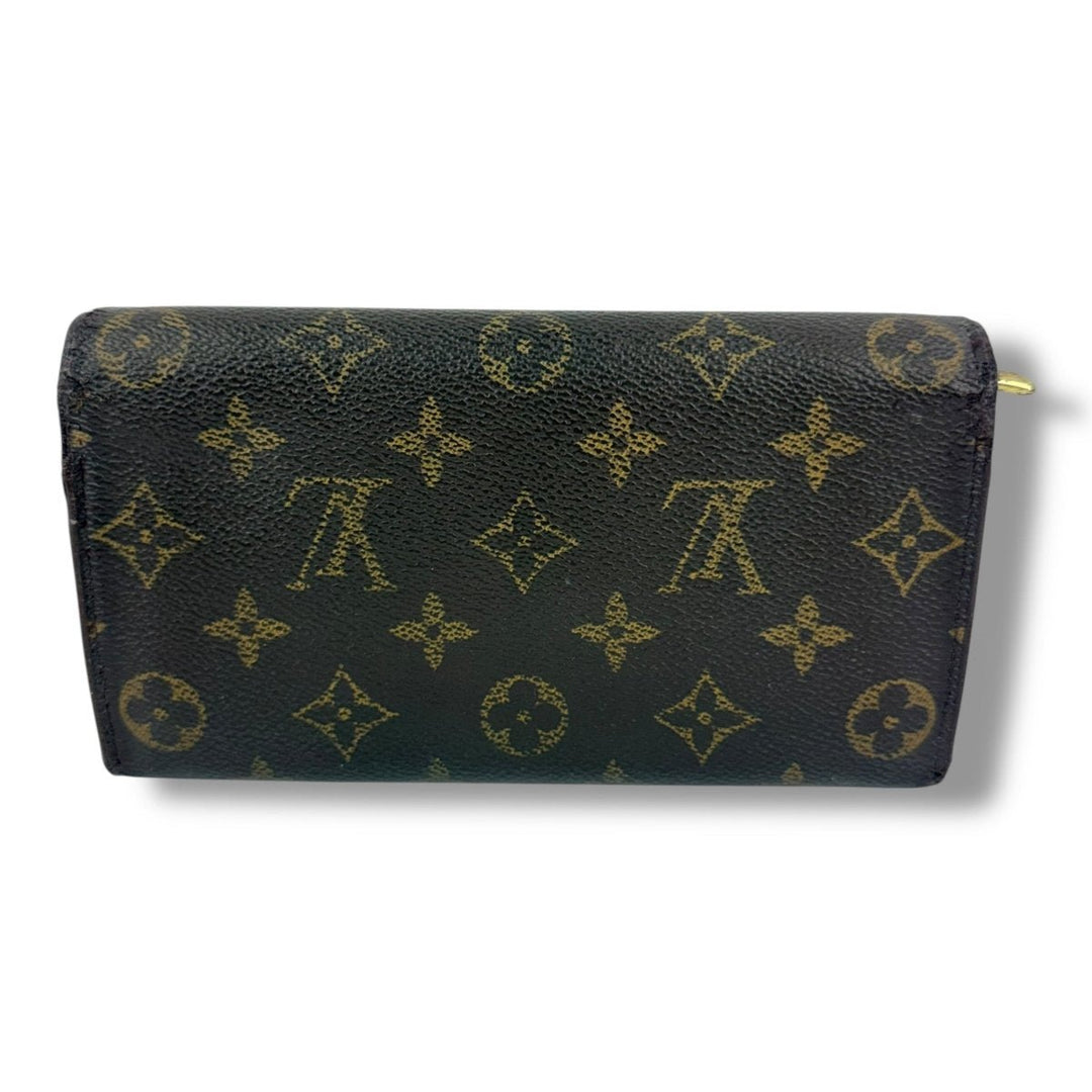 Louis Vuitton Sarah Brown Monogram Femme Wallet - Lux Central