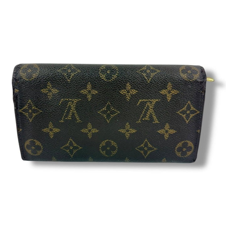 Louis Vuitton Sarah Brown Monogram Femme Wallet - Lux Central