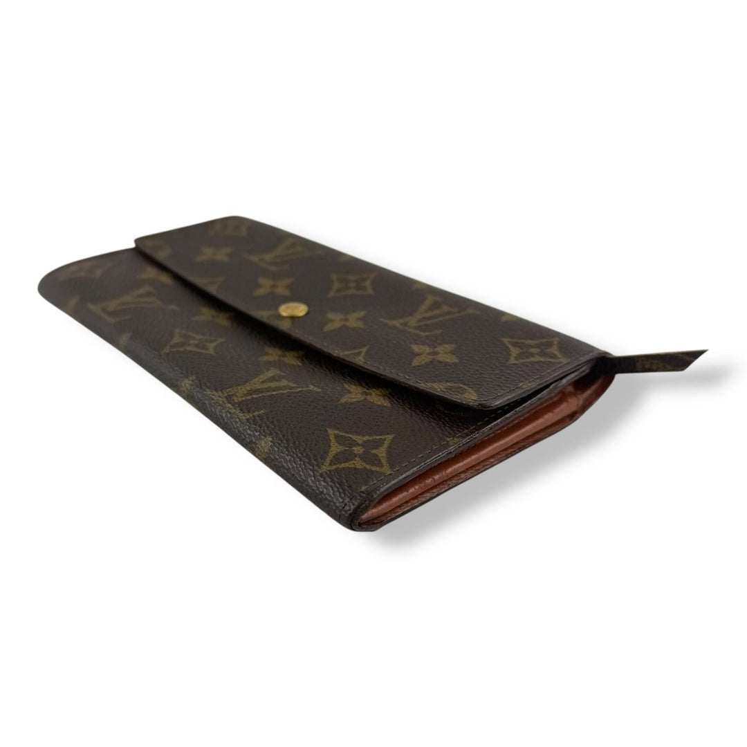 Louis Vuitton Sarah Brown Monogram Femme Wallet - Lux Central