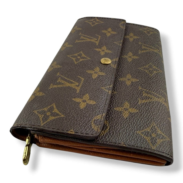 Louis Vuitton Sarah Brown Monogram Femme Wallet - Lux Central