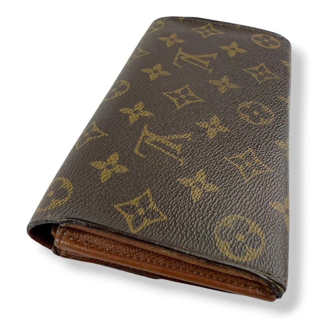 Louis Vuitton Sarah Brown Monogram Femme Wallet - Lux Central