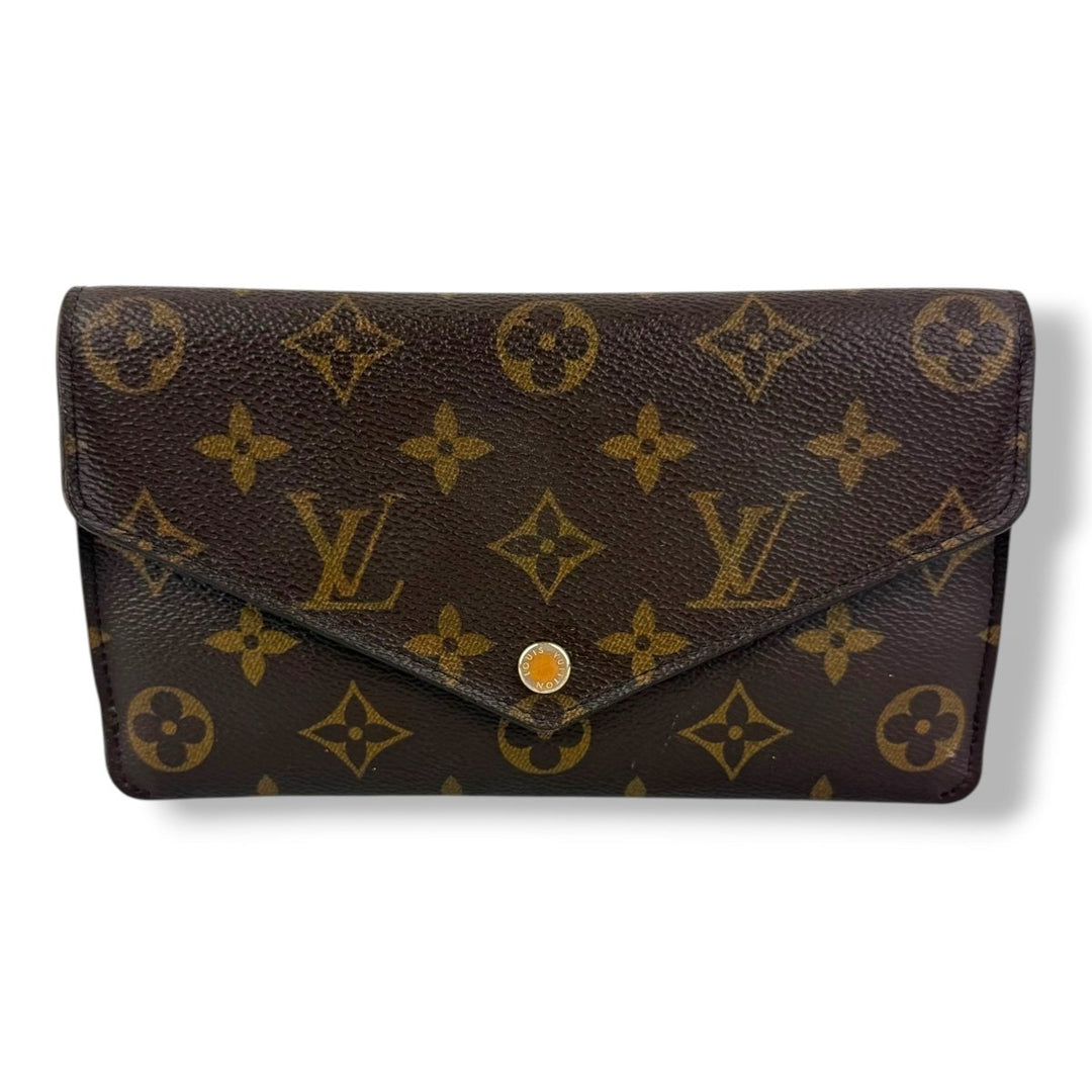 Louis Vuitton Sarah Brown Monogram Femme Wallet - Lux Central