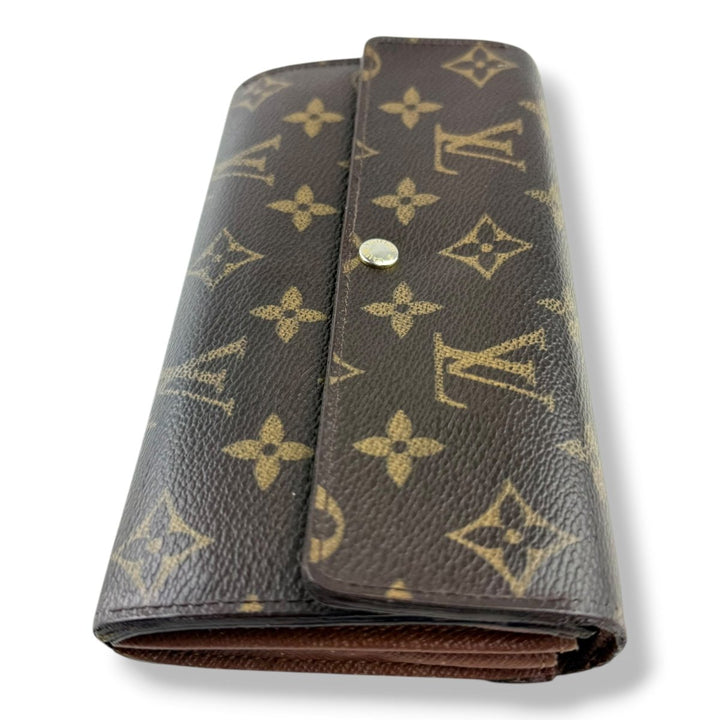 Louis Vuitton Sarah Brown Monogram Femme Wallet - Lux Central