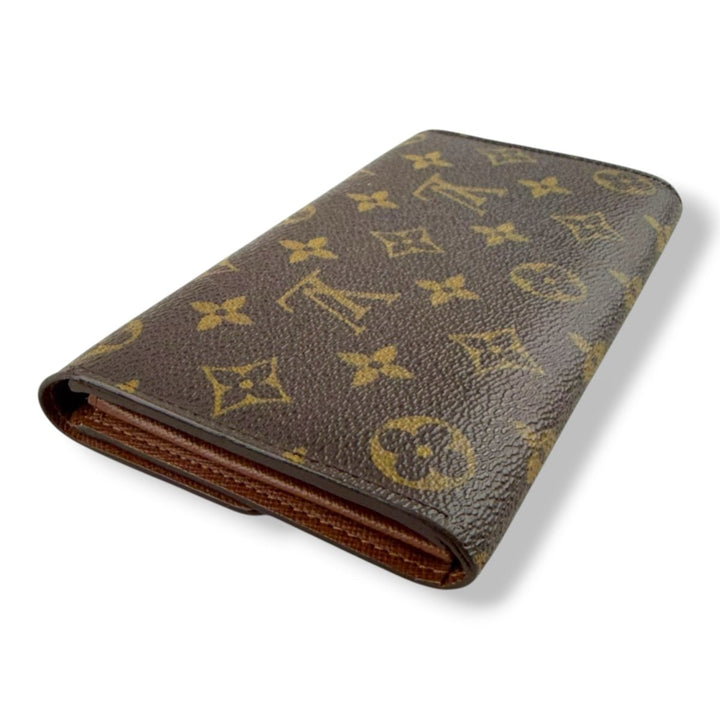 Louis Vuitton Sarah Brown Monogram Femme Wallet - Lux Central