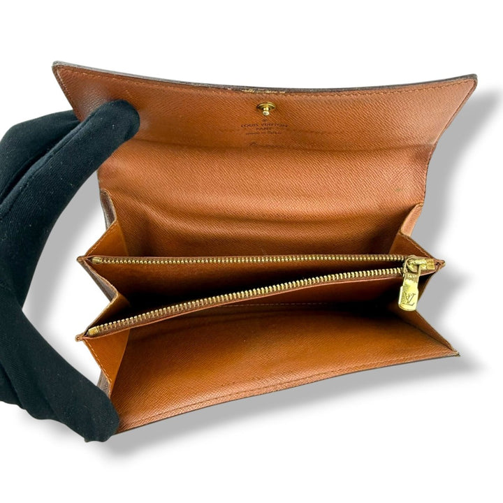 Louis Vuitton Sarah Brown Monogram Femme Wallet - Lux Central
