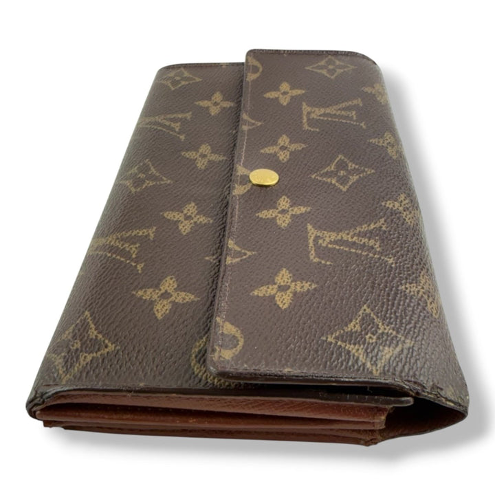 Louis Vuitton Sarah Brown Monogram Femme Wallet - Lux Central