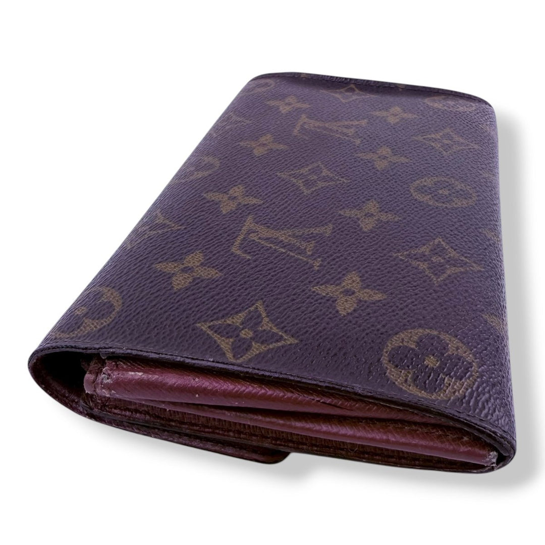 Louis Vuitton Sarah Brown Monogram Femme Wallet - Lux Central