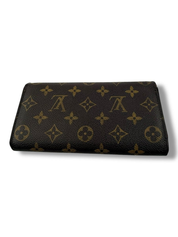 Louis Vuitton Sarah Brown Monogram Femme Wallet - Lux Central