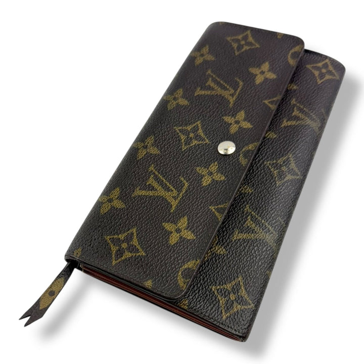 Louis Vuitton Sarah Brown Monogram Femme Wallet - Lux Central