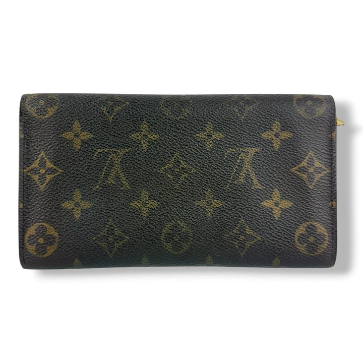Louis Vuitton Sarah Brown Monogram Femme Wallet - Lux Central