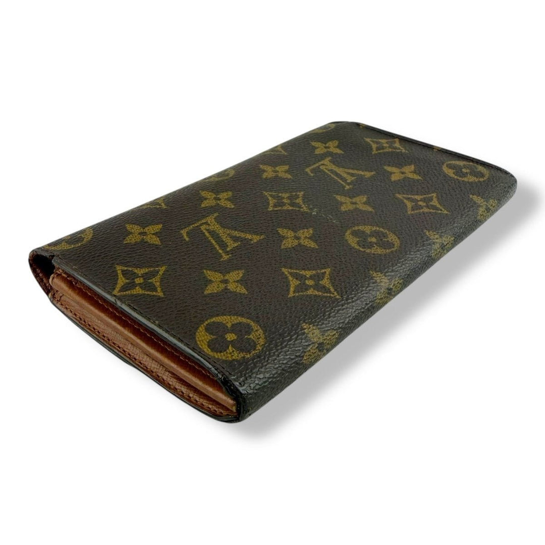 Louis Vuitton Sarah Brown Monogram Femme Wallet - Lux Central