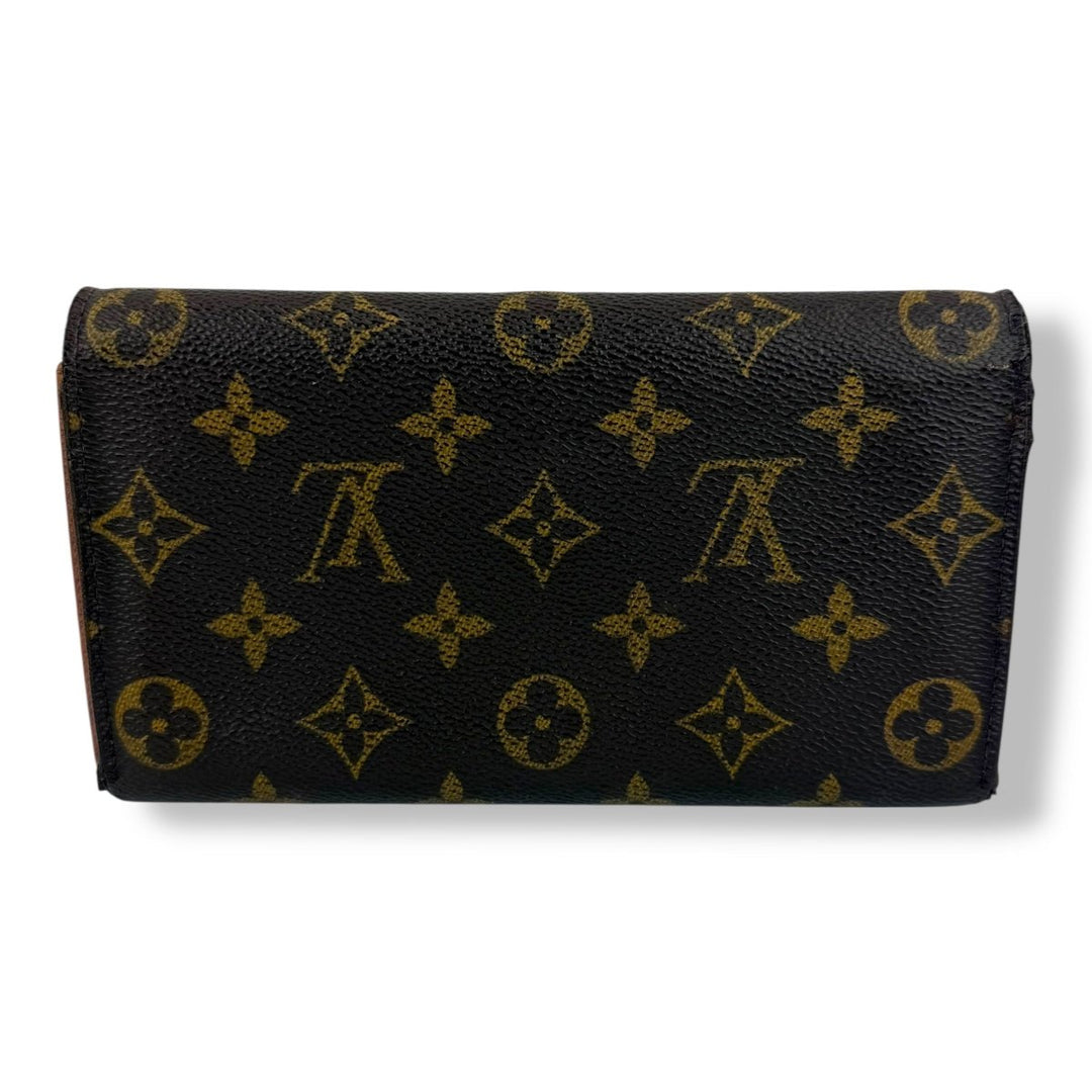 Louis Vuitton Sarah Brown Monogram Femme Wallet - Lux Central