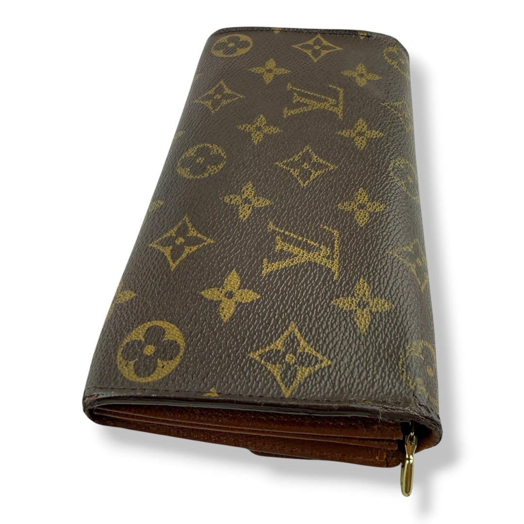 Louis Vuitton Sarah Brown Monogram Femme Wallet - Lux Central