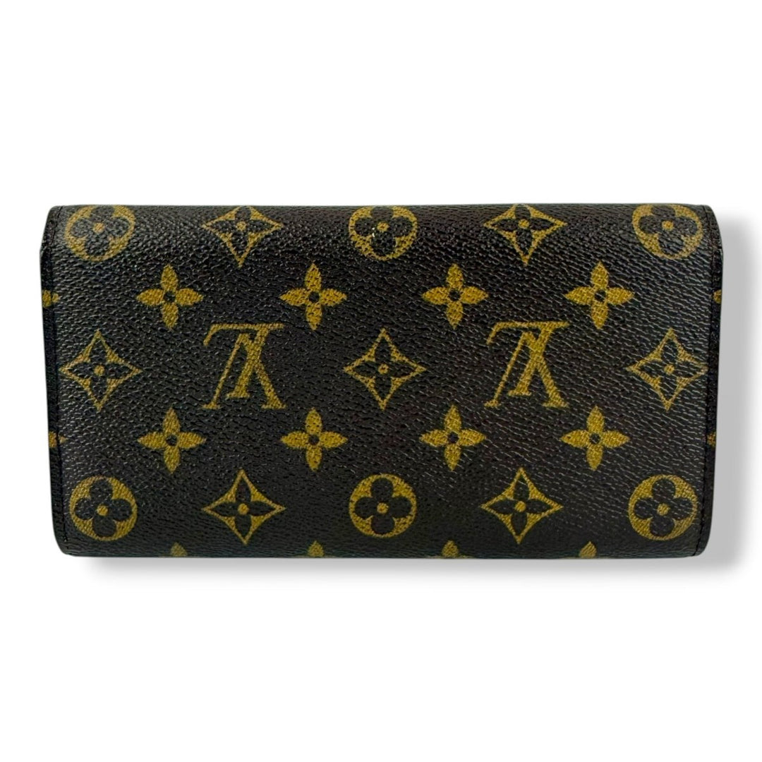 Louis Vuitton Sarah Brown Monogram Femme Wallet - Lux Central