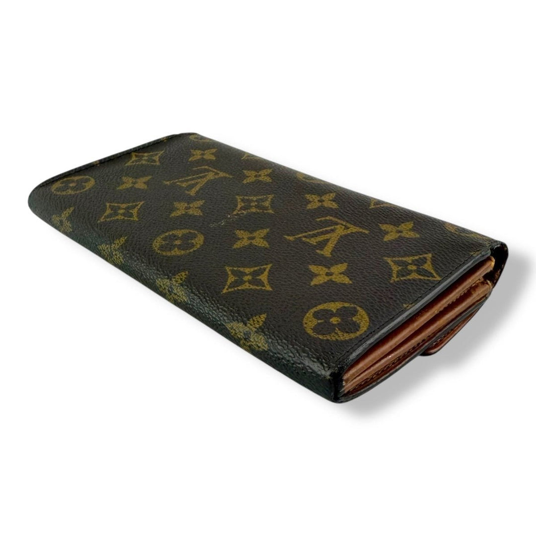 Louis Vuitton Sarah Brown Monogram Femme Wallet - Lux Central