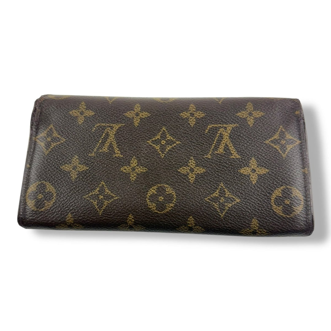 Louis Vuitton Sarah Brown Monogram Femme Wallet - Lux Central