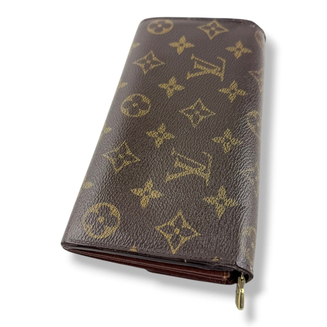 Louis Vuitton Sarah Brown Monogram Femme Wallet - Lux Central