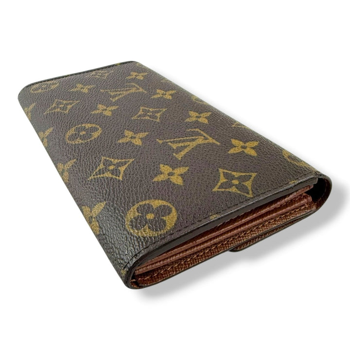 Louis Vuitton Sarah Brown Monogram Femme Wallet - Lux Central
