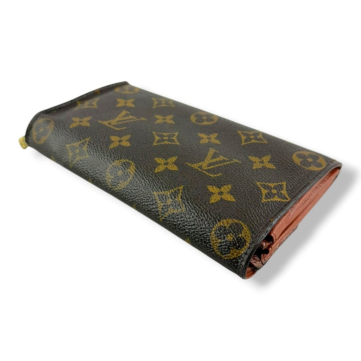 Louis Vuitton Sarah Brown Monogram Femme Wallet - Lux Central