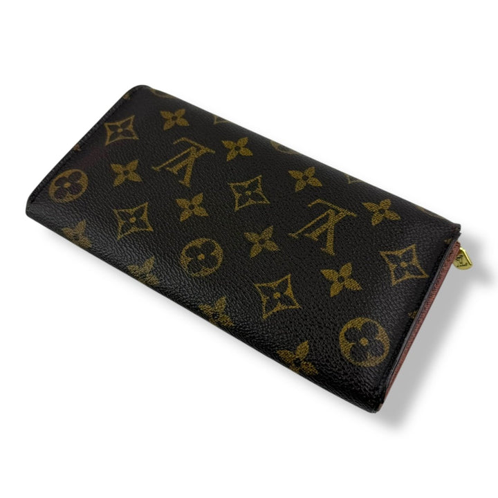 Louis Vuitton Sarah Brown Monogram Femme Wallet - Lux Central