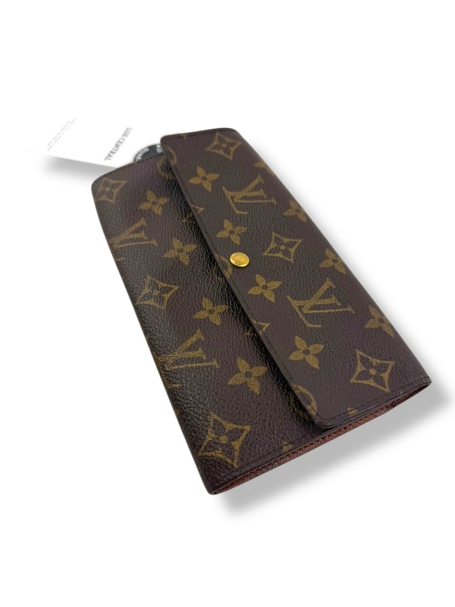 Louis Vuitton Sarah Brown Monogram Femme Wallet - Lux Central
