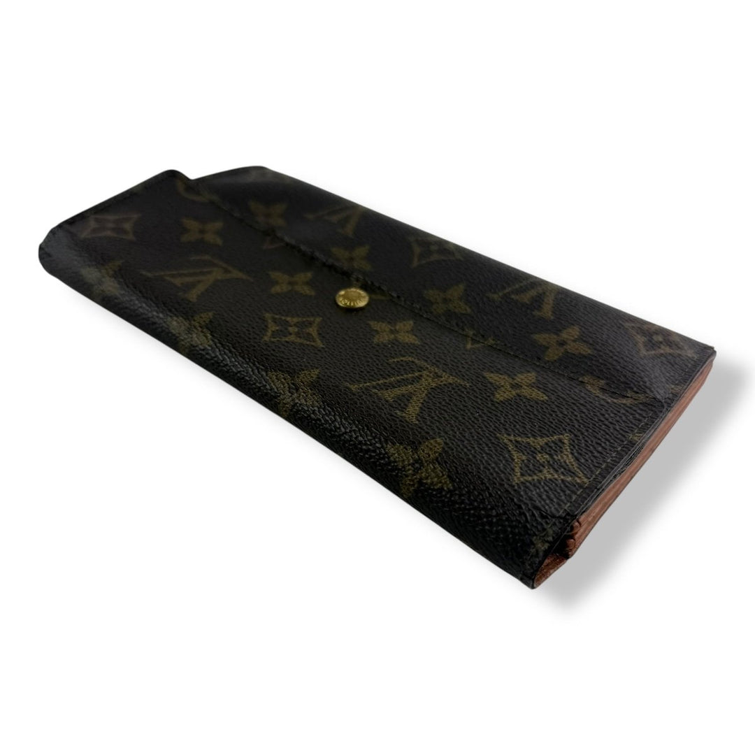 Louis Vuitton Sarah Brown Monogram Femme Wallet - Lux Central