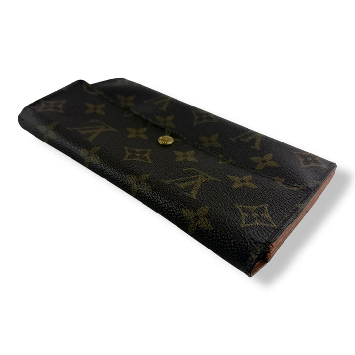 Louis Vuitton Sarah Brown Monogram Femme Wallet - Lux Central