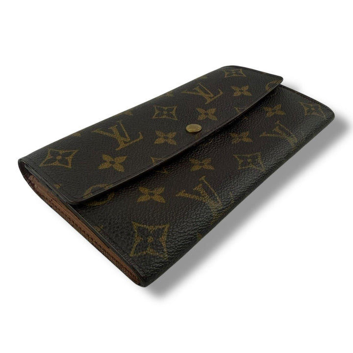 Louis Vuitton Sarah Brown Monogram Femme Wallet - Lux Central
