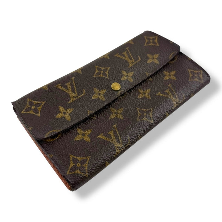 Louis Vuitton Sarah Brown Monogram Femme Wallet - Lux Central