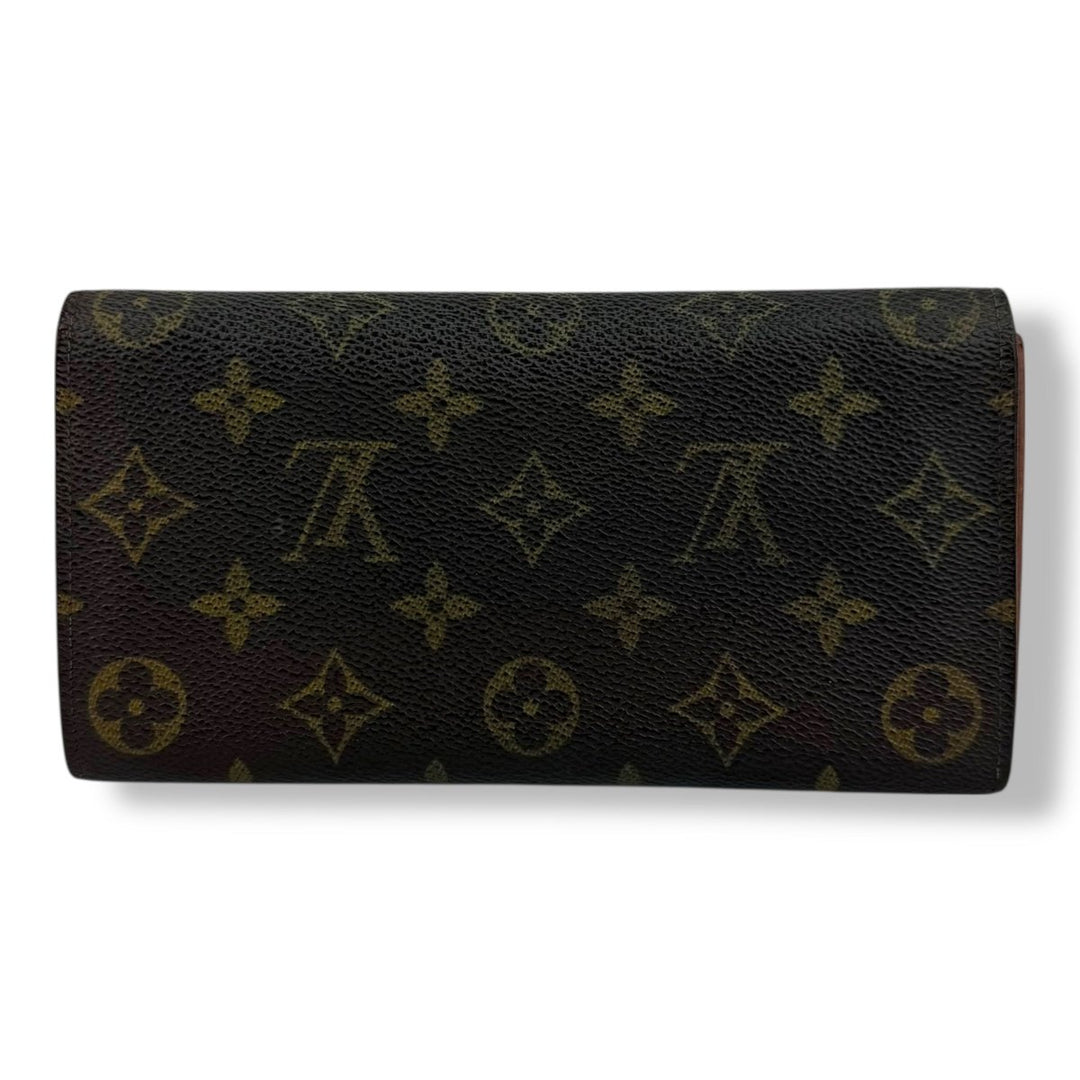 Louis Vuitton Sarah Brown Monogram Femme Wallet - Lux Central