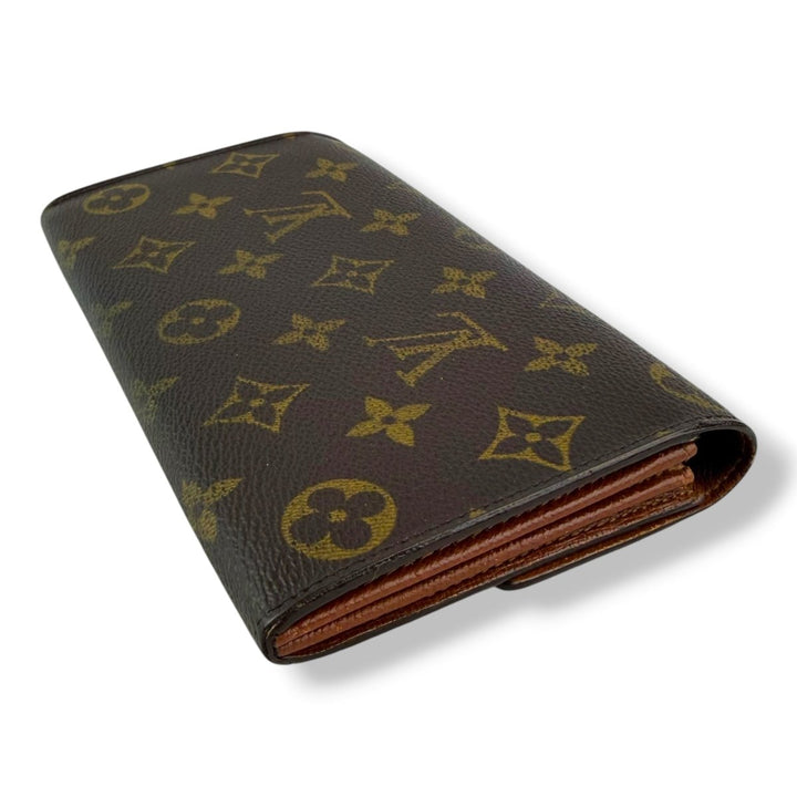 Louis Vuitton Sarah Brown Monogram Femme Wallet - Lux Central