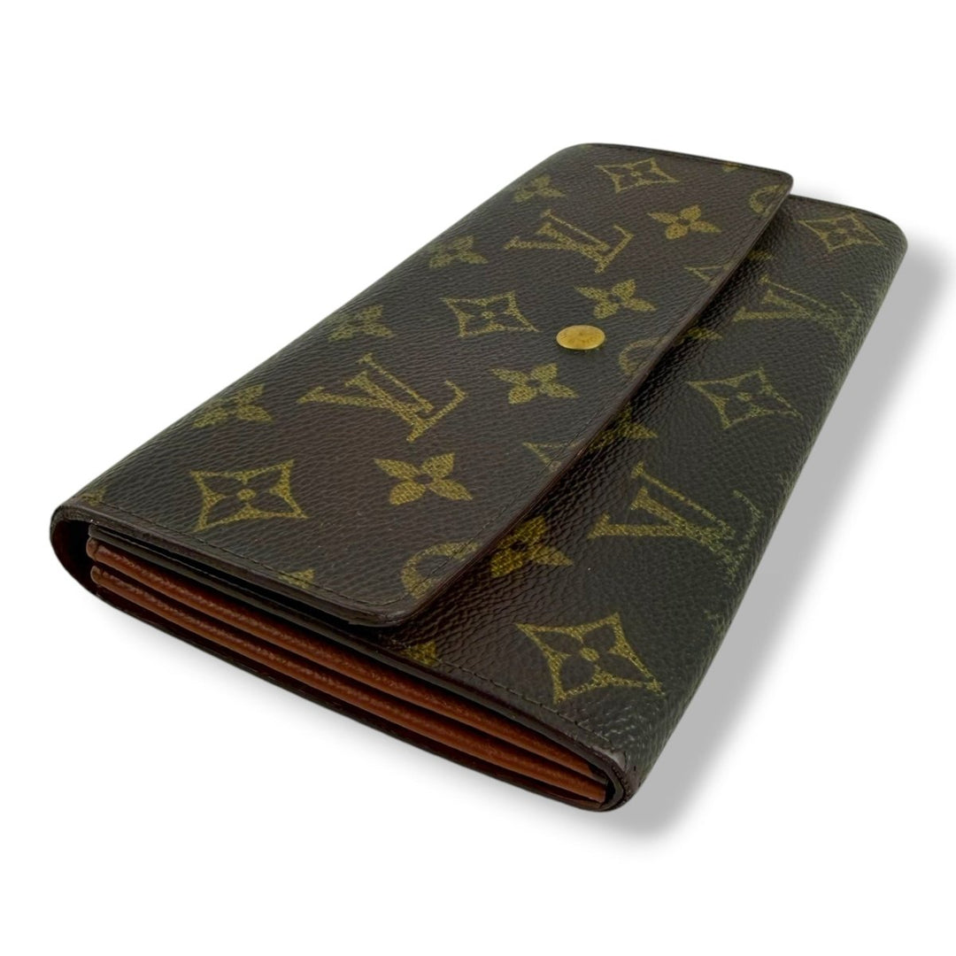 Louis Vuitton Sarah Brown Monogram Femme Wallet - Lux Central