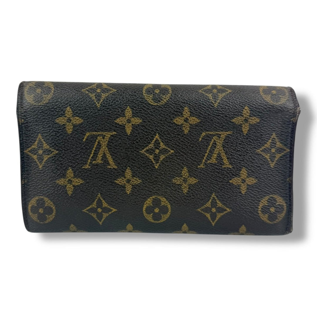 Louis Vuitton Sarah Brown Monogram Femme Wallet - Lux Central