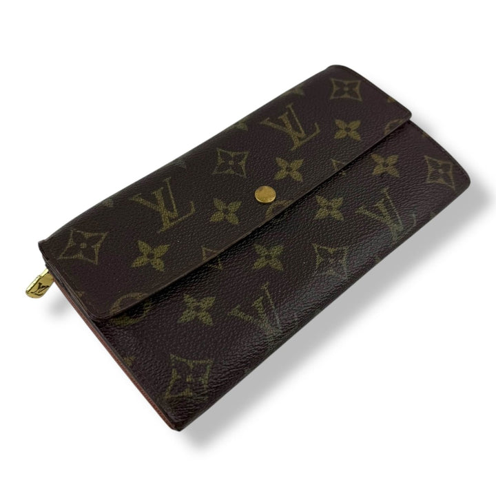 Louis Vuitton Sarah Brown Monogram Femme Wallet - Lux Central